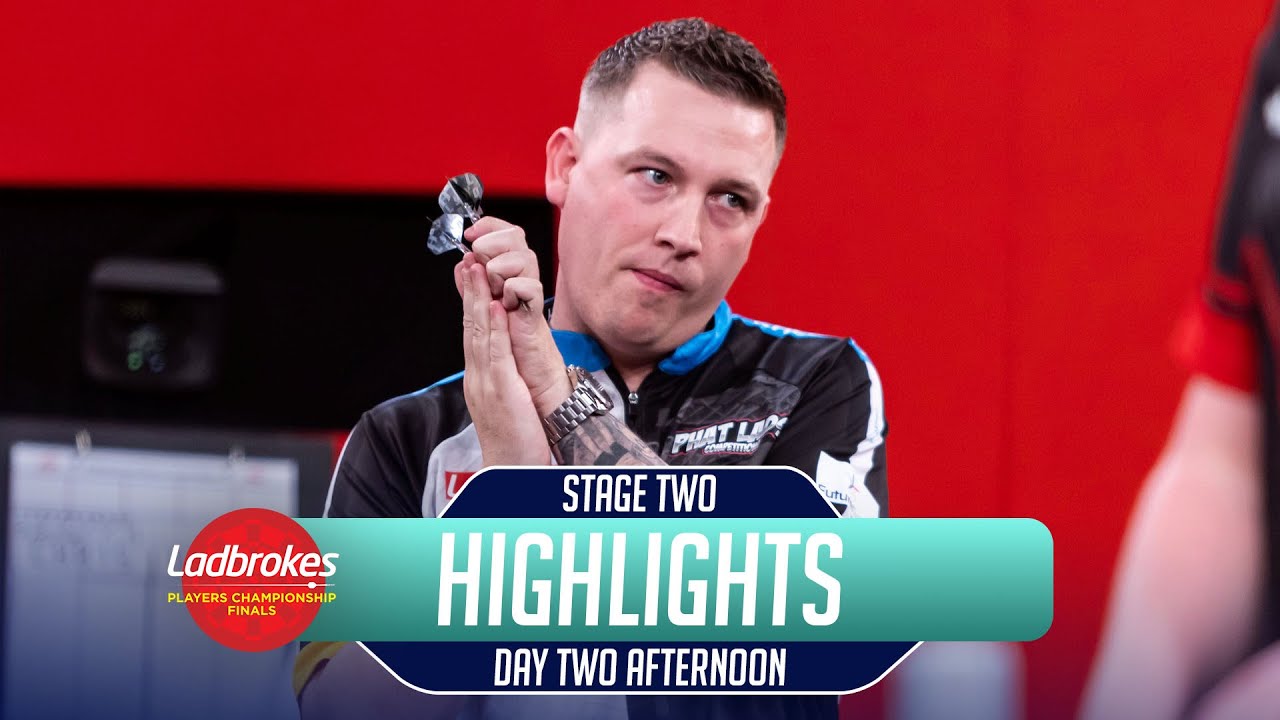 STAGE TWO EPICS! | Day Two Afternoon Highlights | 2025 Ladbrokes Players Championship Finals
