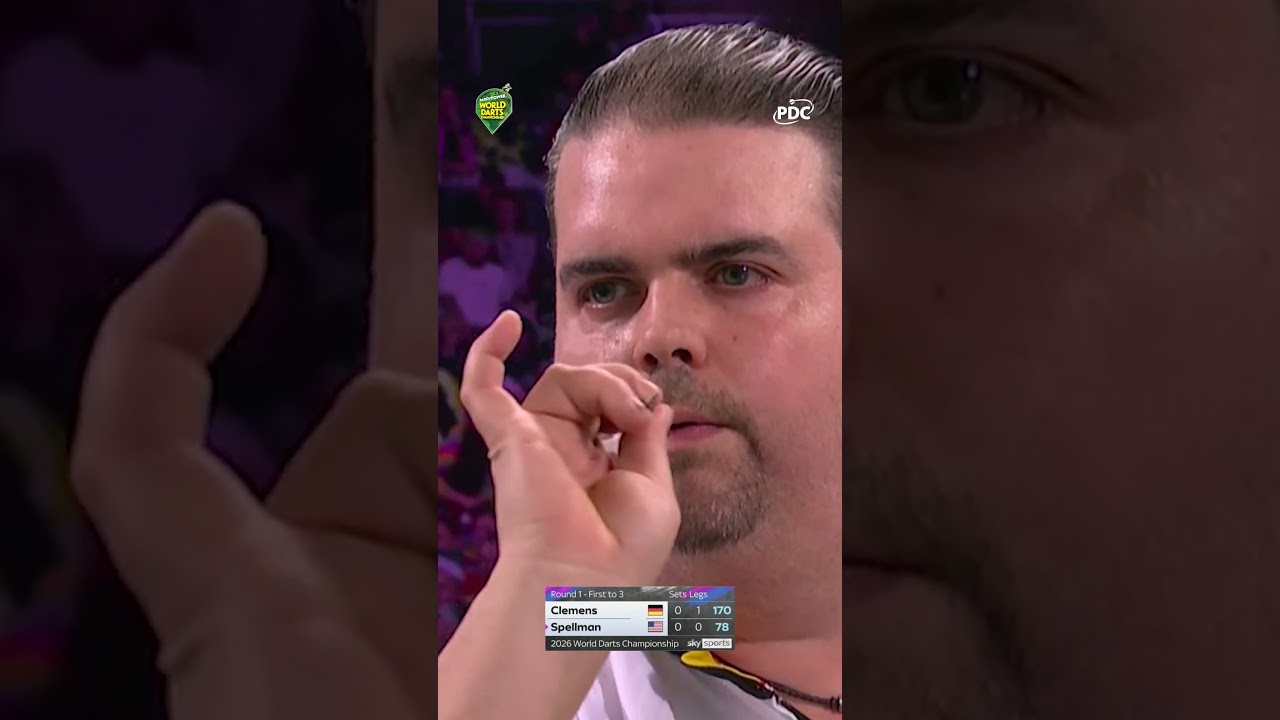 CLEMENS FINDS DER GROSSE FISCH! 🎣 | 2025/26 Paddy Power World Darts Chamionship