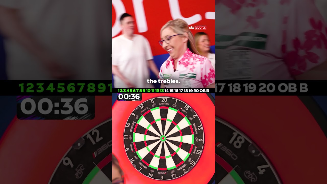 Can Fallon Sherrock break the 'Around the Clock' world record? 🎯⏱️