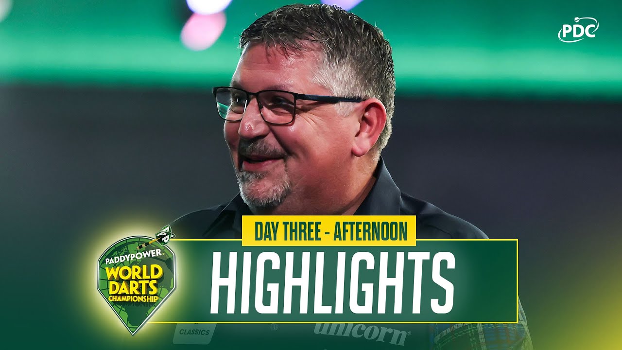 RETURNING CHAMP! Day Three Afternoon Highlights - 2025/26 Paddy Power World Darts Championship