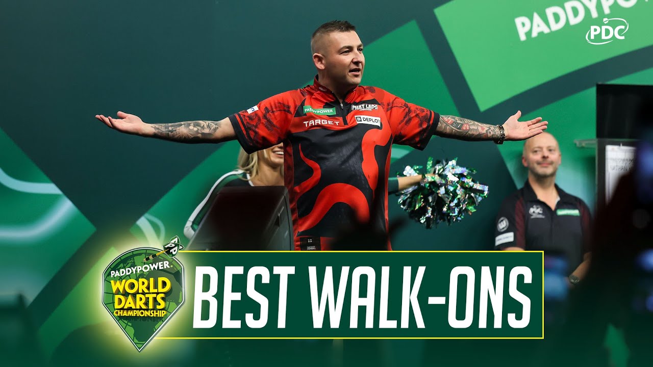 BEST ALLY PALLY WALK-ONS! 🕺 | 2025/26 Paddy Power World Darts Championship