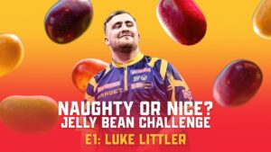 NAUGHTY OR NICE? - JELLY BEAN CHALLENGE! 🍬 | EP1 - Luke Littler