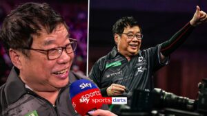 Paul Lim's INSTANT REACTION to becoming the oldest match winner in World Darts Championship history!