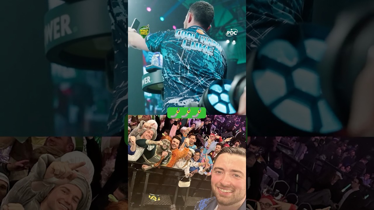 A SELFIE WITH COOL HAND! 🤳 | 2025/26 Paddy Power World Darts Championship
