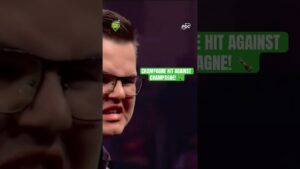 THE IRONY... 🍾 | 2025/26 Paddy Power World Darts Championship