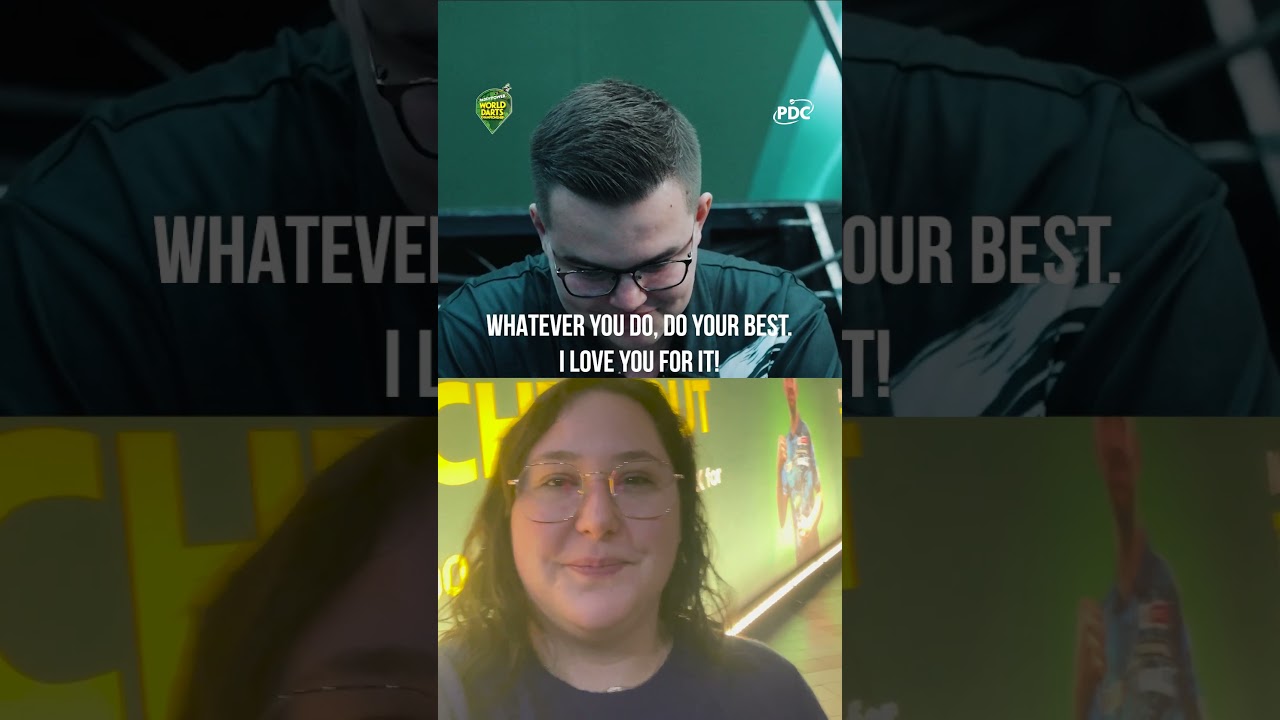 A MESSAGE FOR GIAN! 💌 | 2025/26 Paddy Power World Darts Championship