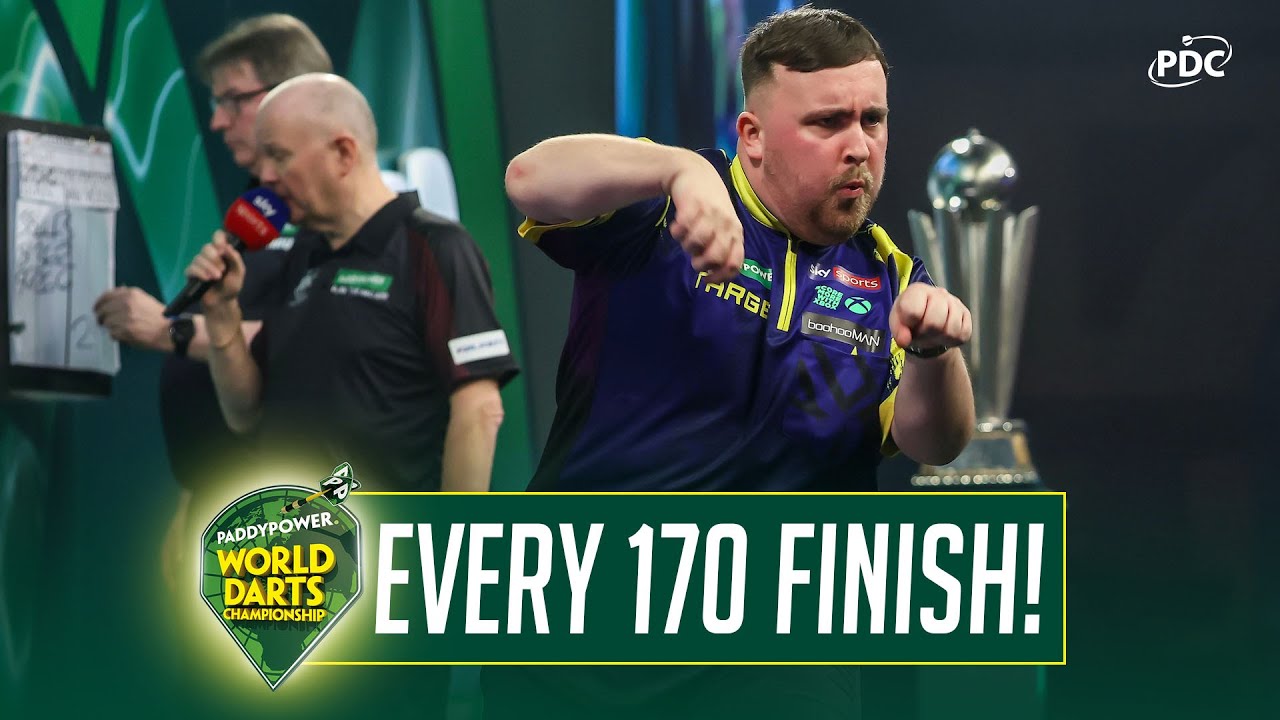'HERE FISHY FISHY' 🎣😂 | EVERY 170 checkout from the 2025/26 Paddy Power World Darts Championship