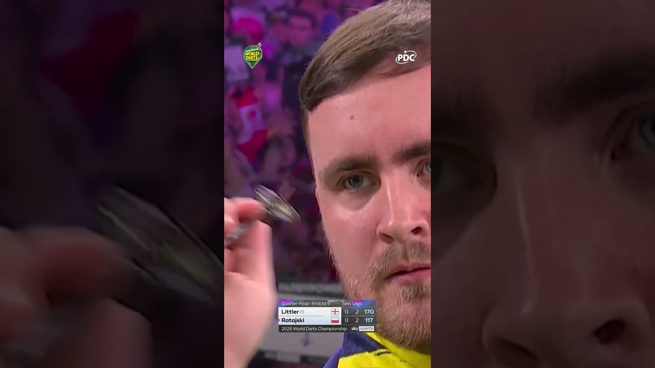 170 FOR THE NUKE! 🎣 | 2025/26 Paddy Power World Darts Championship