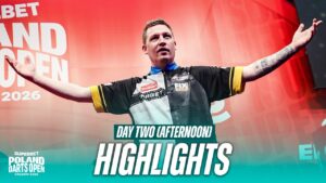 WHITEWASH WINS 😳 | 2026 SUPERBET Poland Darts Open | Day Two Afternoon Highlights
