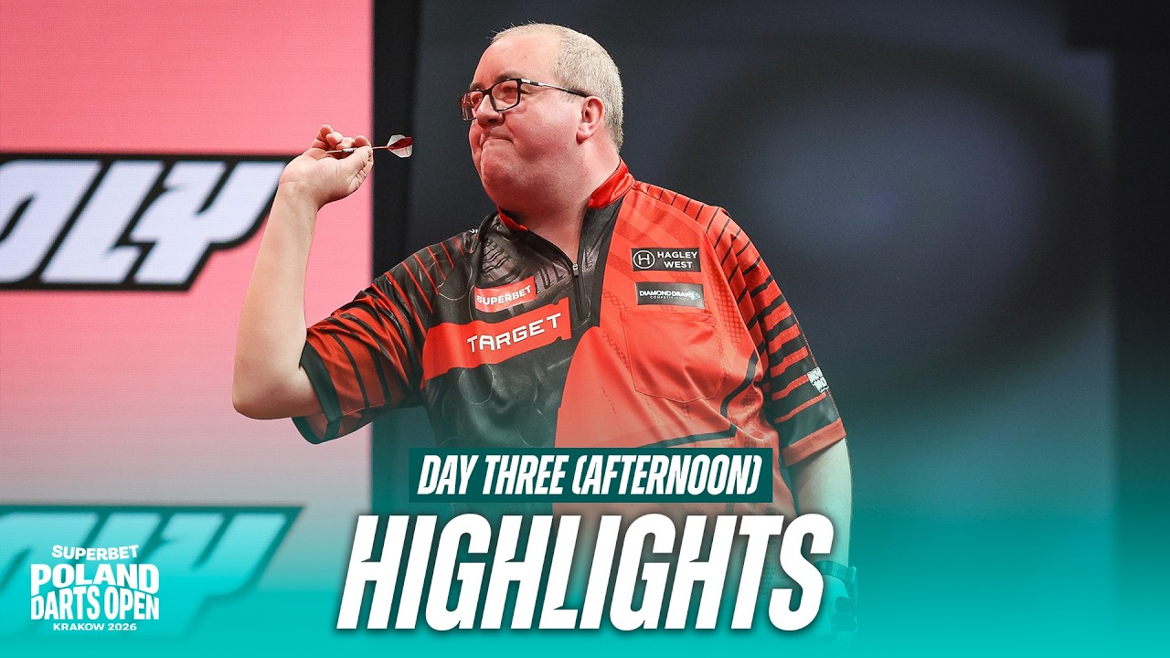 EIGHT REMAIN! 👀 | 2026 SUPERBET Poland Darts Open | Day Three Afternoon Highlights