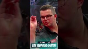 GIAN VAN VEEN'S FIRST TV NINE-DARTER! 🤩 | 2026 Winamax European Tour