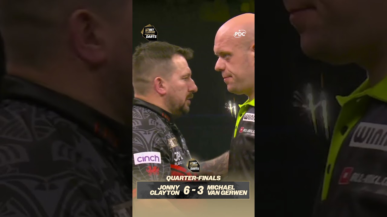 CLAYTON KO'S VAN GERWEN! | 2026 BetMGM Premier League