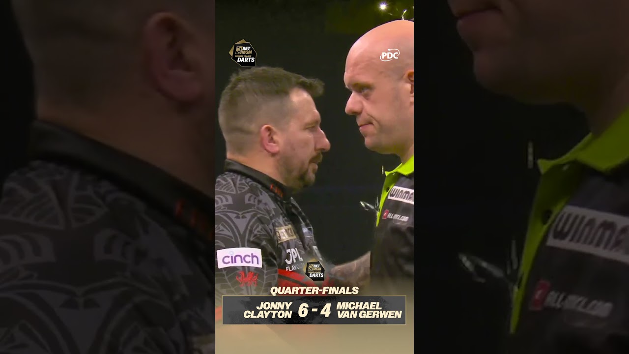 CLAYTON KO'S VAN GERWEN! | 2026 BetMGM Premier League