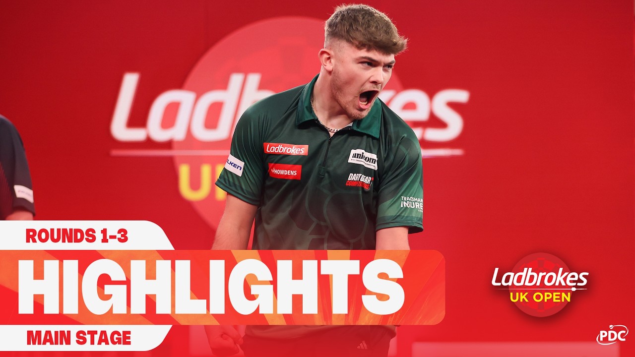 SETTING THE STANDARD! ⭐️ | Day One | Main Stage Afternoon Highlights | 2026 Ladbrokes UK Open