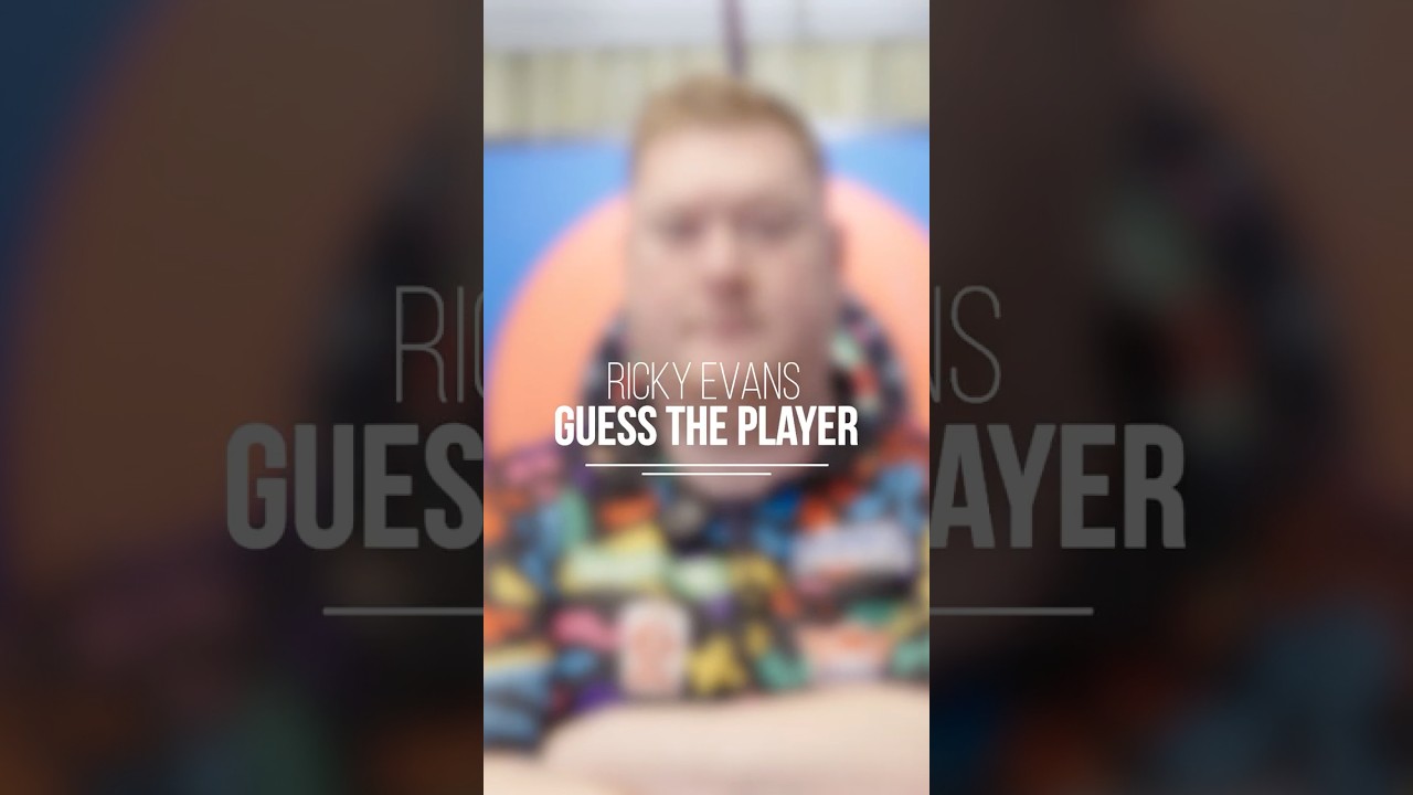 "I love quizzes!" 😁 | Guess the Player with Ricky Evans