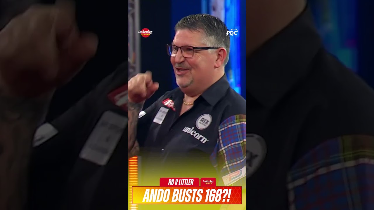 ONE TO FORGET FOR ANDO! 🫣 | 2026 Ladbrokes UK Open