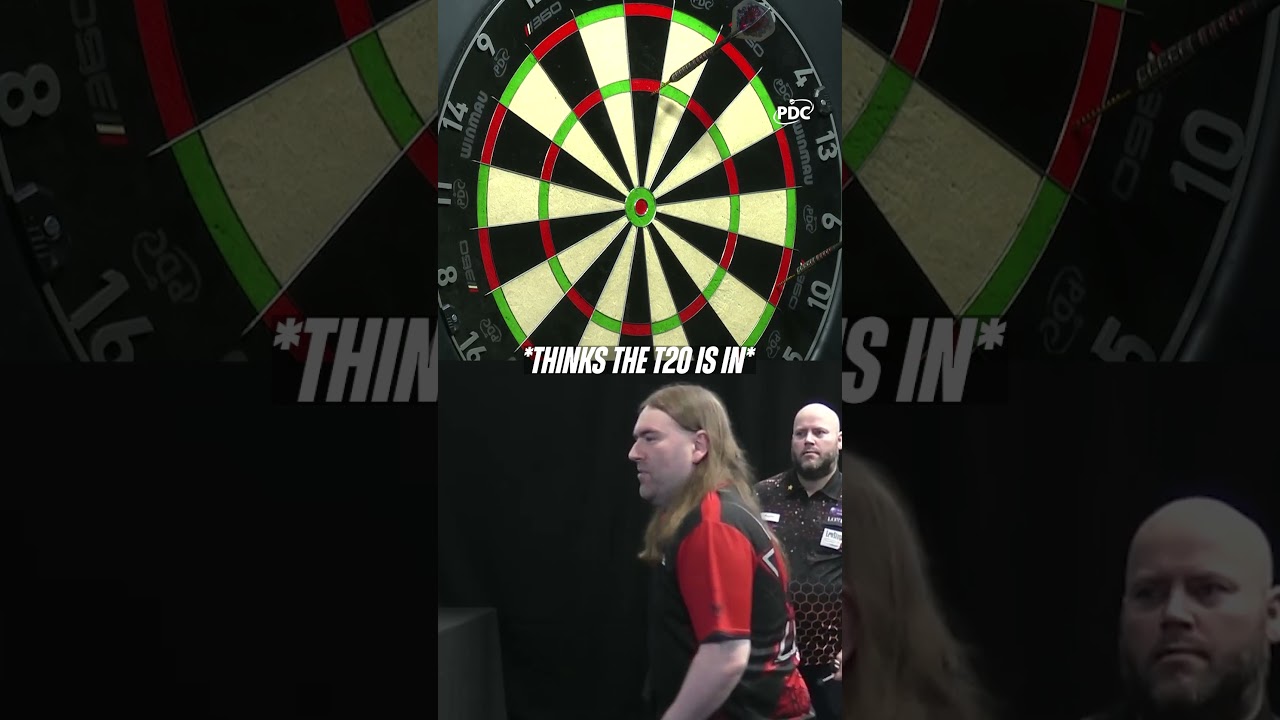 The most unorthodox 80 checkout ever! 🤣 | 2026 Players Championship 8