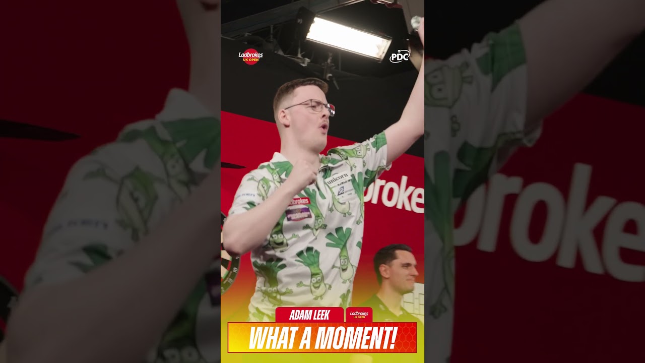 WHAT A MOMENT FOR LEEK! 👏 | 2026 Ladbrokes UK Open