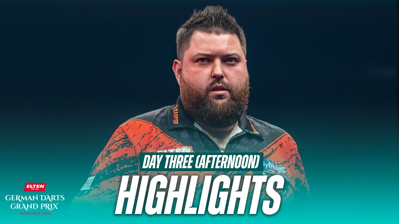 LAST EIGHT CONFIRMED! ✅ | 2026 German Darts Grand Prix | Day Three Afternoon Highlights