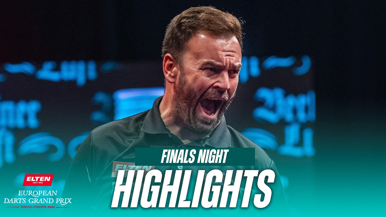 TOO MANY TITLES! 🏆  | 2026 Elten Safety Shoes European Darts Grand Prix | Final Session Highlights