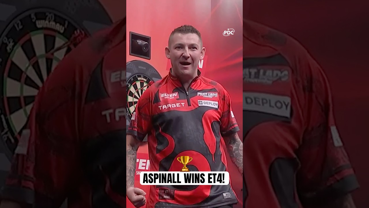 ASPINALL WINS ET4! 🏆 | 2026 Elten Safety Shoes German Darts Grand Prix