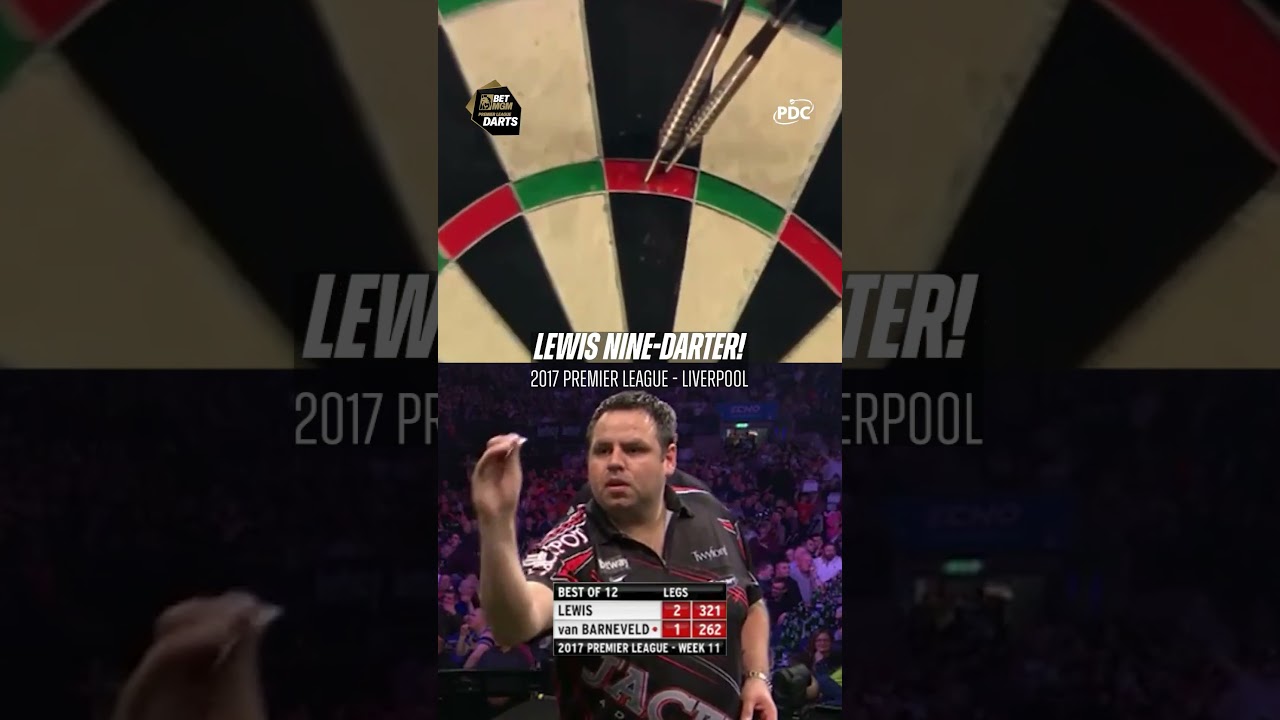 Adrian Lewis' NINE-DARTER in Liverpool! 🤩 | 2017 Premier League