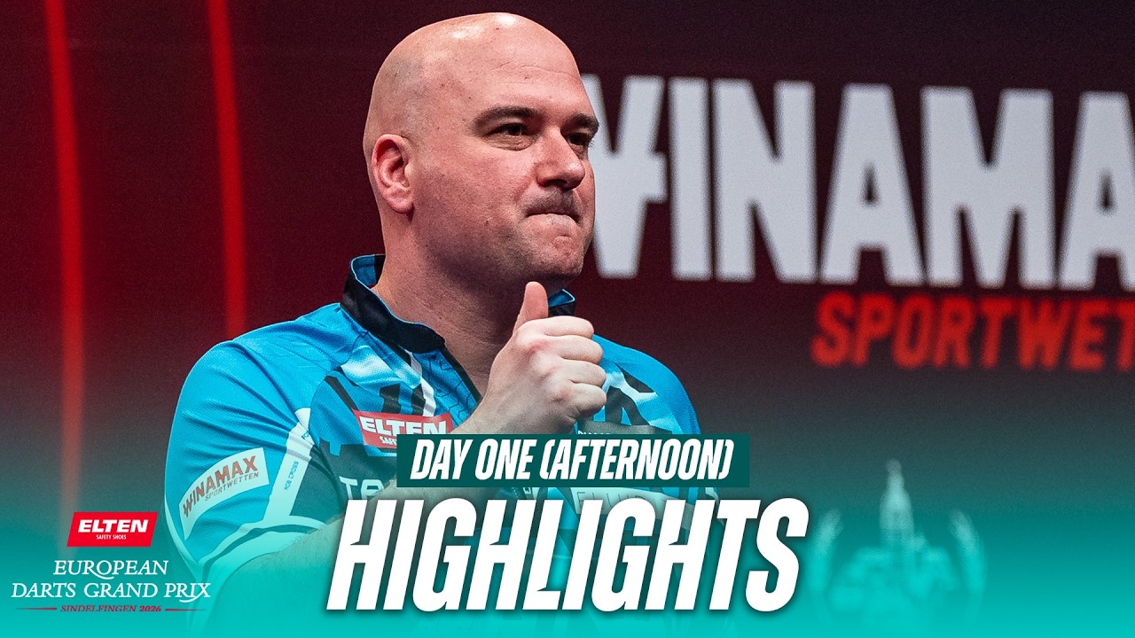 SHOCK EXITS! 👋  | 2026 Elten Safety Shoes European Darts Grand Prix | Day One Afternoon Highlights