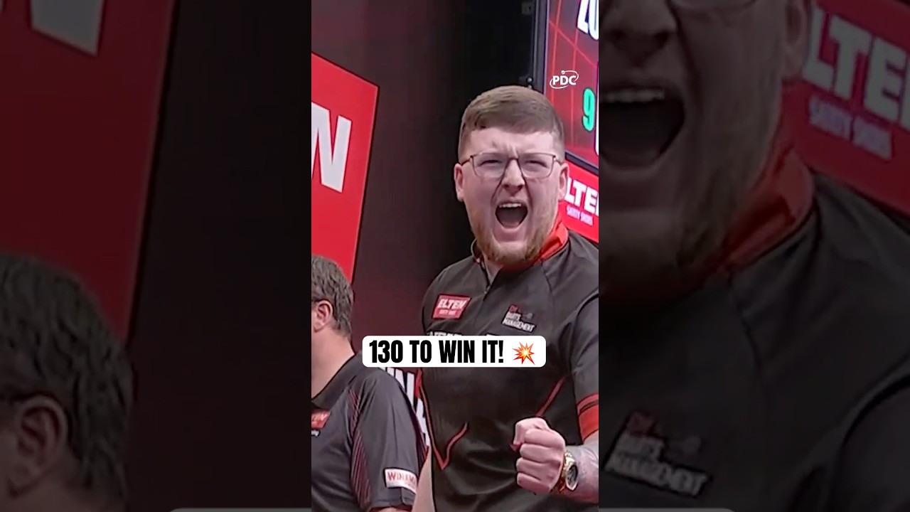 BARRY WINS WITH A 130! 💥 | 2026 Elten Safety Shoes European Darts Grand Prix
