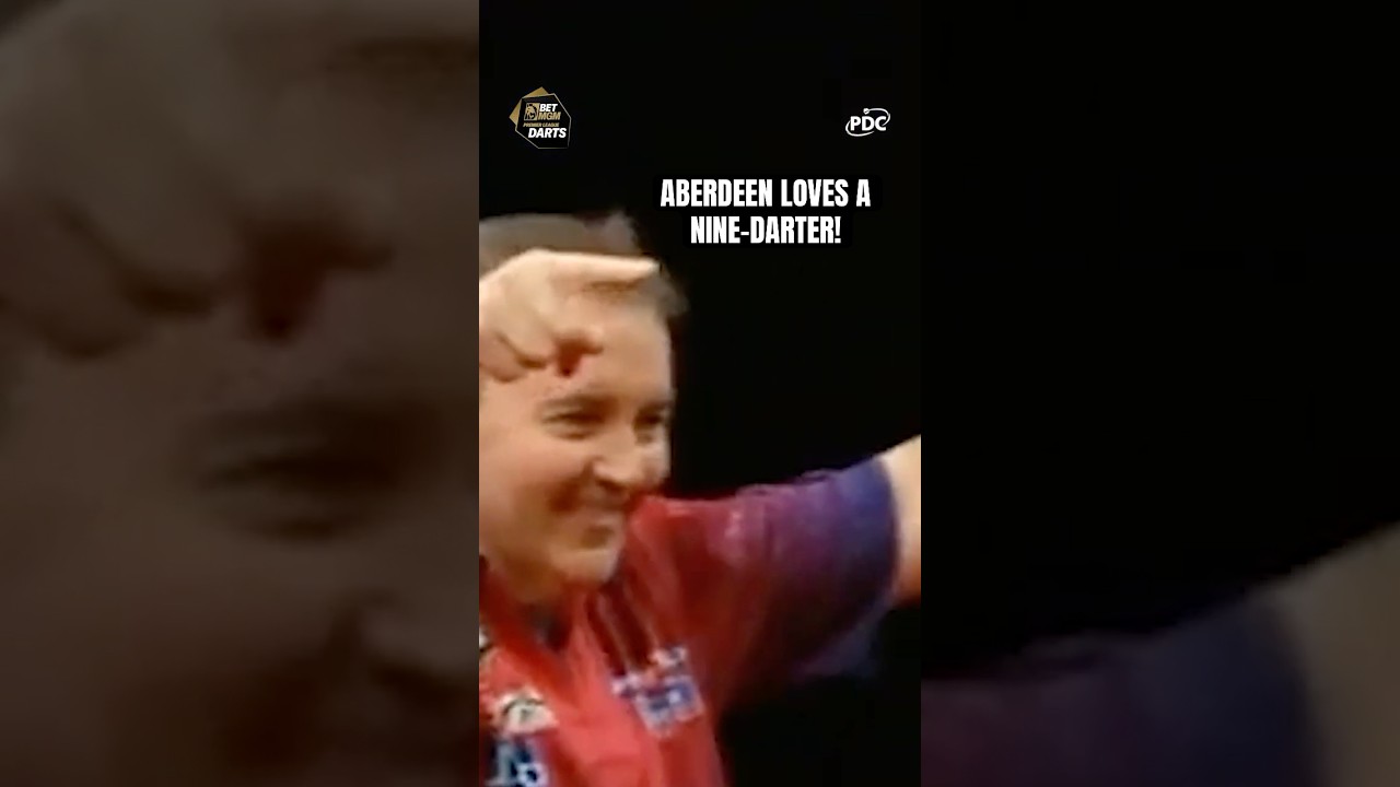 The three NINE-DARTERS in Aberdeen! 🤩9️⃣