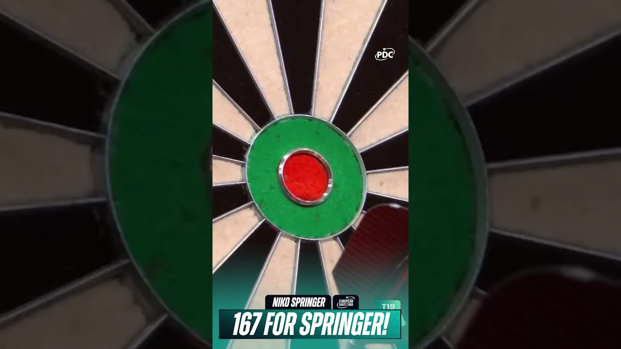 167 FOR SPRINGER! 😳 | 2026 Elten Safety Shoes Austrian Darts Open
