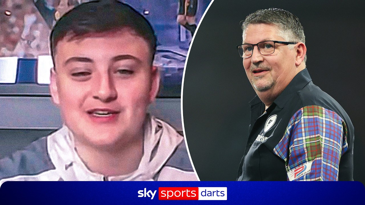 Mitchell Lawrie on his love for Gary Anderson & hopes of gaining a PDC Tour card!