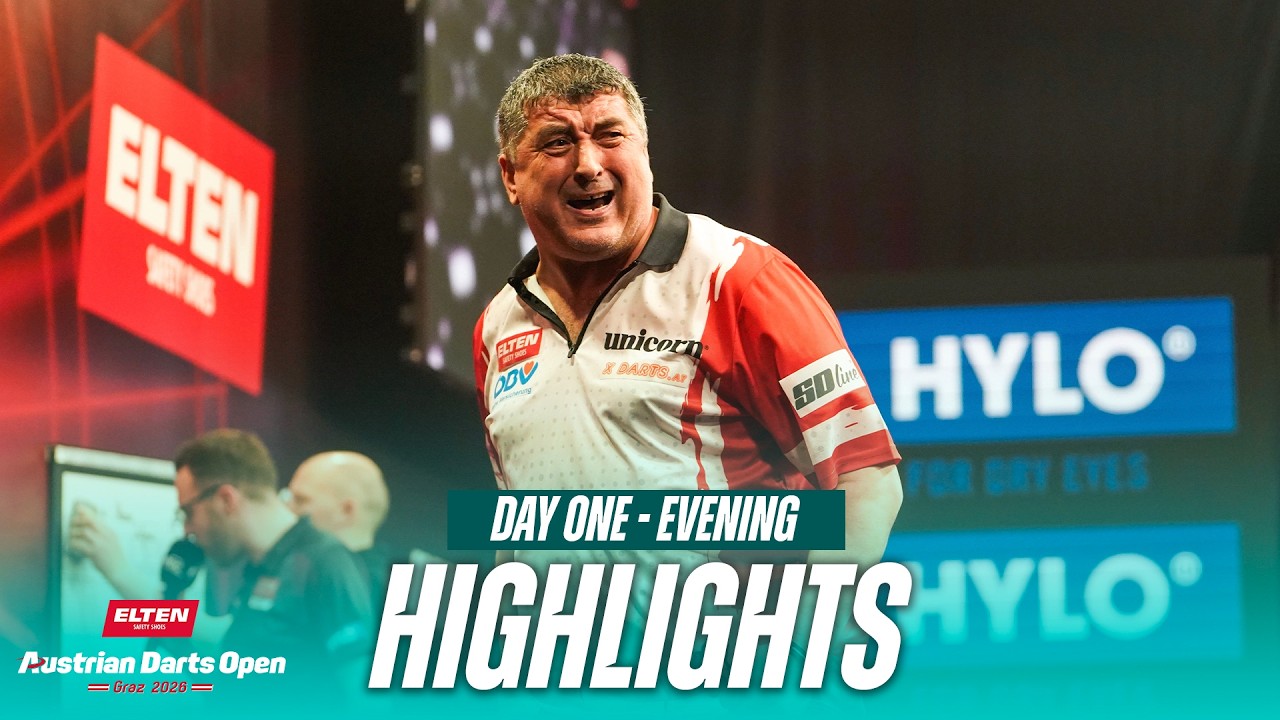 AUSTRIA'S GOAT RETURNS 🐐 | 2026 Elten Safety Shoes Austrian Darts Open | Day One Evening Highlights