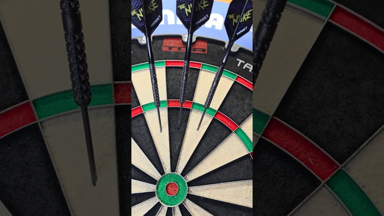 3 In The Bullseye - Target Luke Littler  Gen 1 Darts #darts #lukelittler
