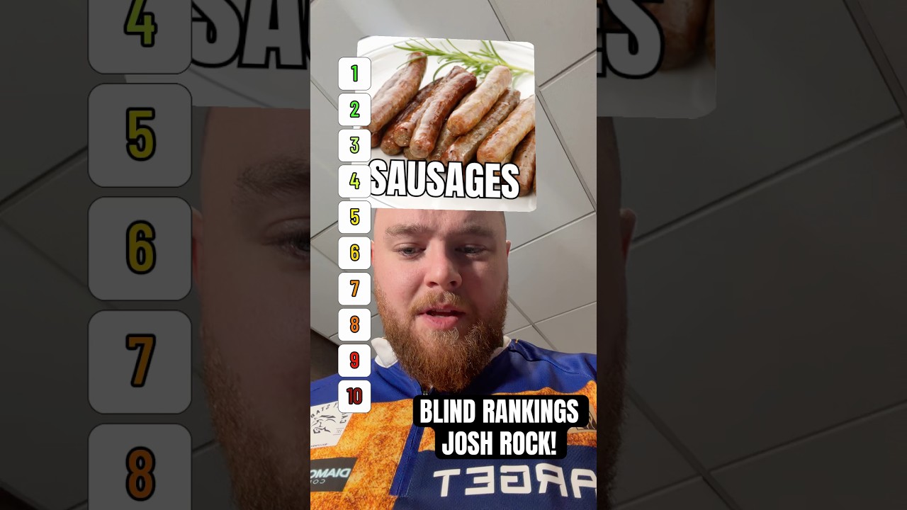 🗣️ “I SHOULD HAVE PUT THAT AT ONE!” | Blind Rankings with Josh Rock