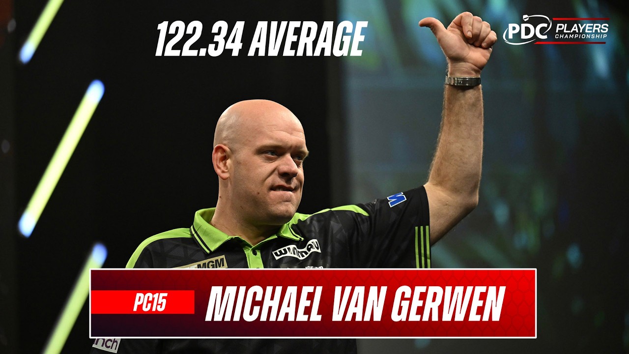 122.34 AVERAGE! 🤯🔥 | Michael van Gerwen v Martin Schindler! | 2026 Players Championship 15