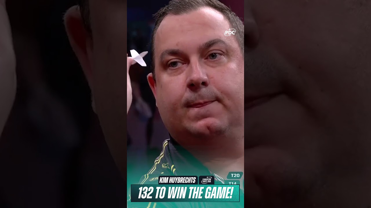 How did Kim Huybrechts hit this?! 😳 | 2026 Elten Safety Shoes Austrian Darts Open