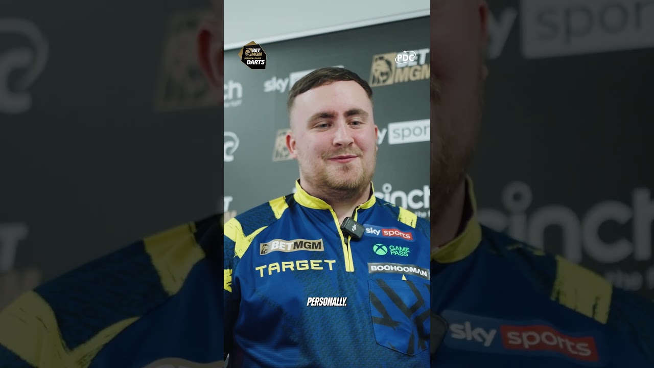 LITTLER PROPOSES DARTS/RUNNING CHALLENGE AGAINST MO FARAH! 🎯🏃