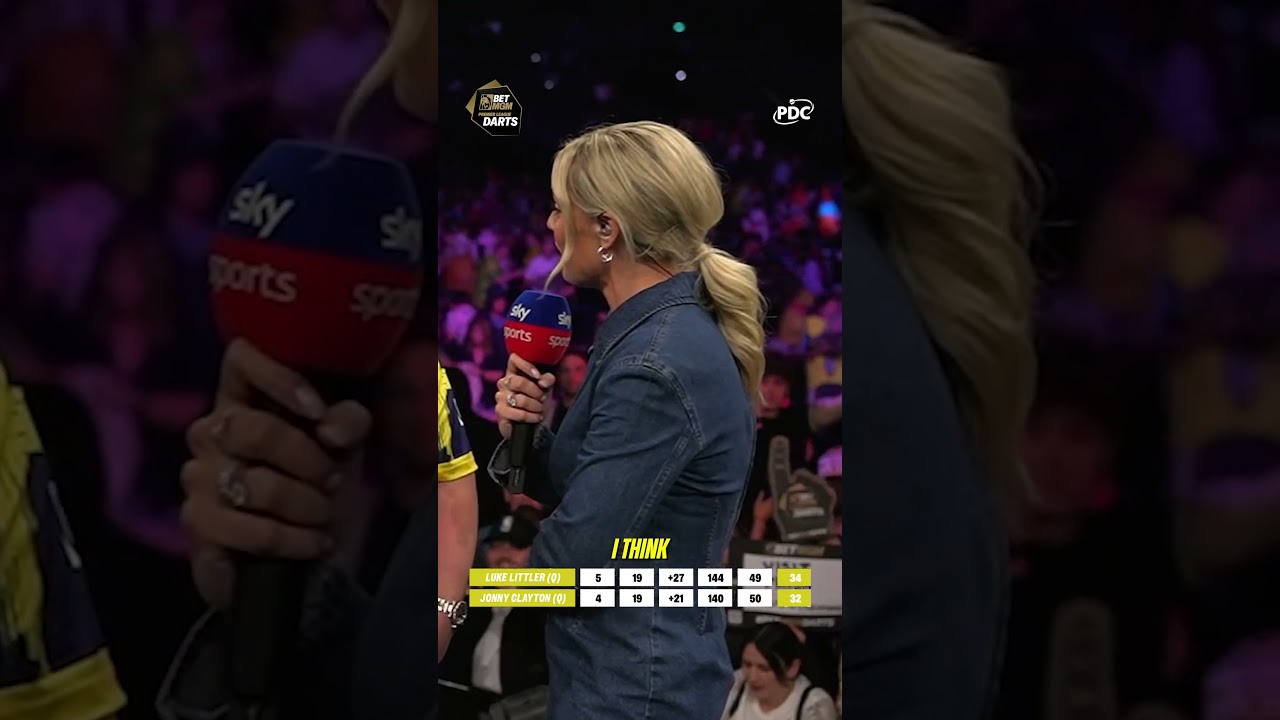 Luke Littler speaks after taking TOP SPOT! 🎙️ | 2026 BetMGM Premier League - Night 13 Aberdeen