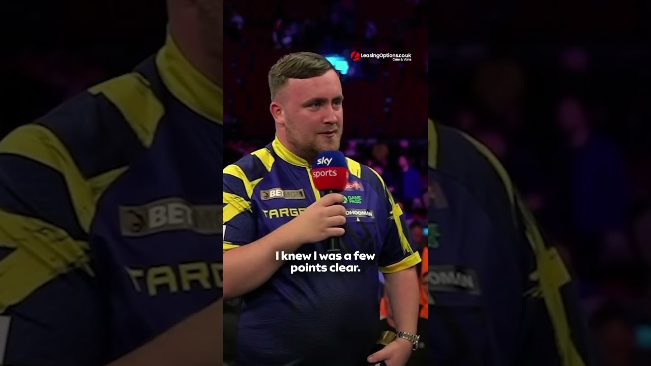 Luke Littler eyes his own PL Darts night win record! 📈 #darts #shorts